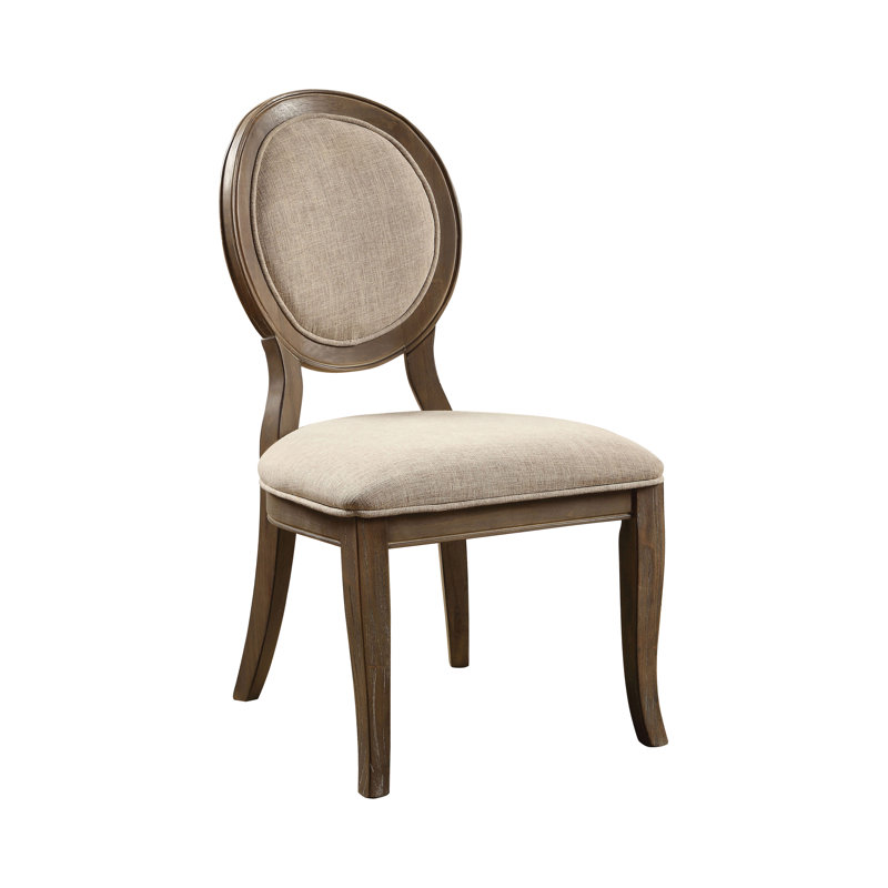 Alverta Upholstered King Louis Back Side Chair | Joss & Main